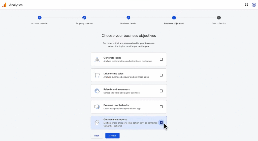 SOP 1: Choose your business objective