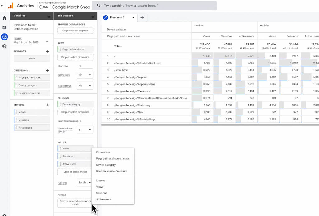 SOP 13: Apply Filters and Segments