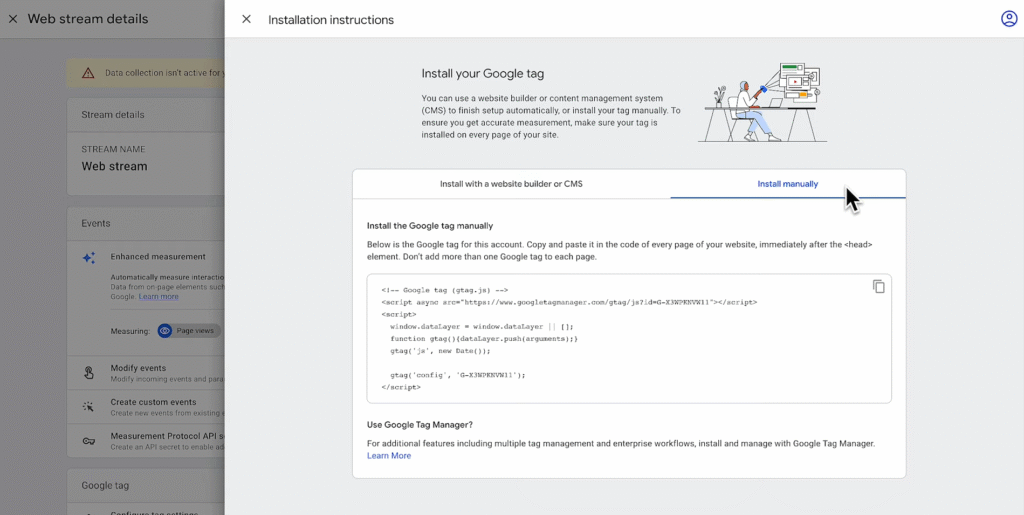 SOP 2: Select Install manually